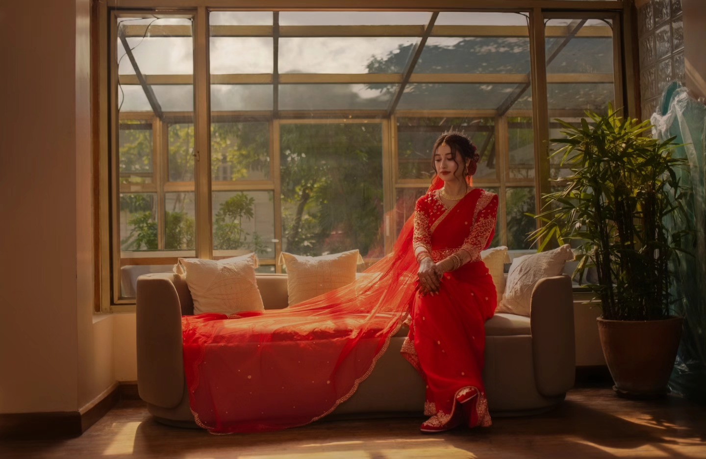 Cinematic wedding moments